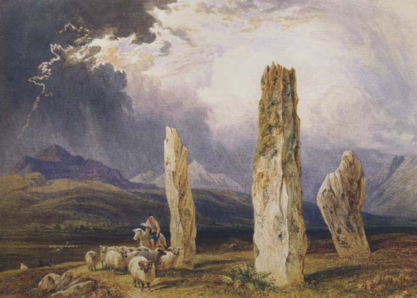 Druidical Temple at Tormore,isle of Arran (mk47)